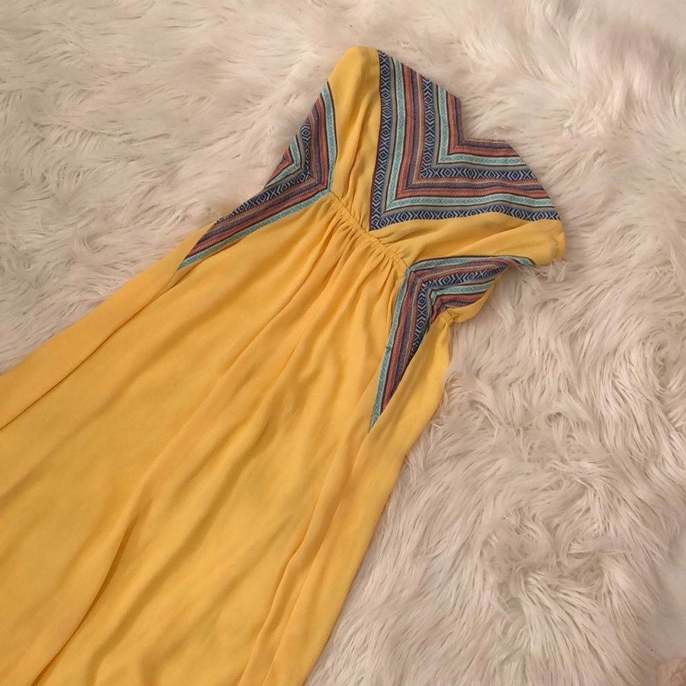 Strapless maxi dress